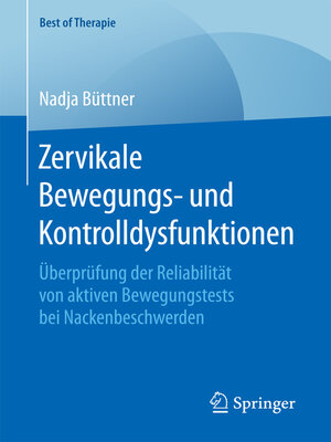 cover image of Zervikale Bewegungs- und Kontrolldysfunktionen